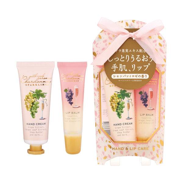 Chardonnay Sparkling Hand & Lip Care Set (Champagne)