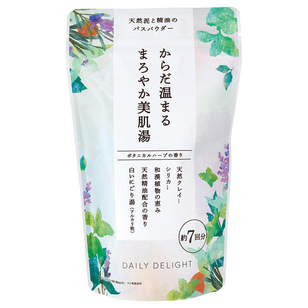 daily delight Mellow Skin Bath Powder L, 350g (Botanical Herb)