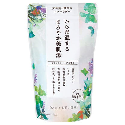 daily delight Mellow Skin Bath Powder L, 350g (Botanical Herb)
