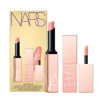 NARS Afterglow Lipstick & Mini Liquid Blush Duo, 04494 ORGASM,SEX APPEAL, 1.5g+3.2ml