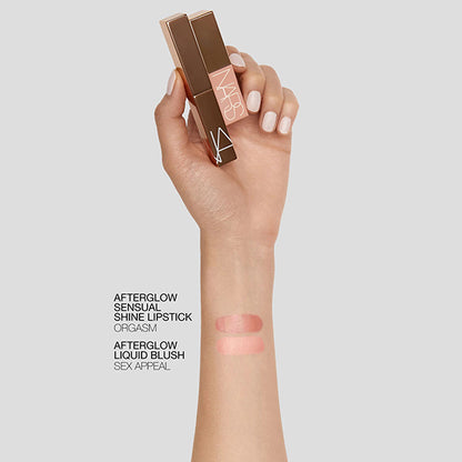 NARS Afterglow Lipstick & Mini Liquid Blush Duo, 04494 ORGASM,SEX APPEAL, 1.5g+3.2ml