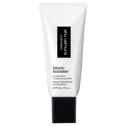 shu uemura Unlimited Block: Booster, SPF50+ PA+++, Colorless, 30ml