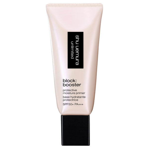 shu uemura Unlimited Block: Booster, SPF50+ PA+++, Sakura Pink, 30ml