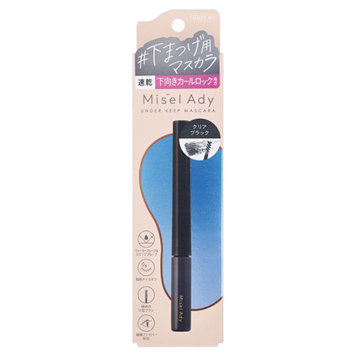 Misel Ady Under Keep Mascara (01 Clear Black), 2g