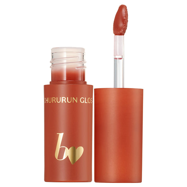 b idol Glossy Gloss, 02 Overnight Peach, 2.5g