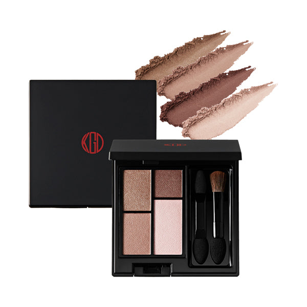 Koh Gen Do Mineral 3D Eyeshadow, 01 Layered Brown, 4g