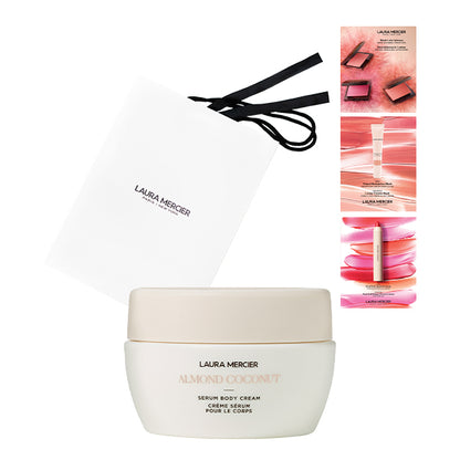 Serum Body Cream Midi Kit, Almond Coconut, 100ml + 0.03g x 3 shades + 0.18g x 3 shades + 0.02g x 3 shades + W145×H205×D90mm, Almond Coconut