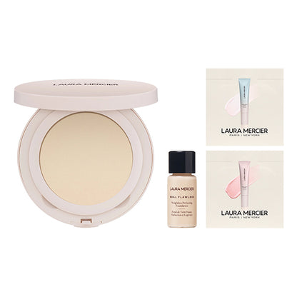 Pressed Powder Ultra Blur Kit, 6.5g + 4ml + 1ml x 2 types