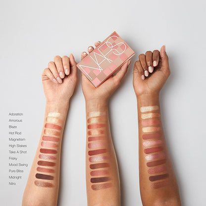 Afterglow Eyeshadow Palette Kit, 1g x 12 colors + 104mm +