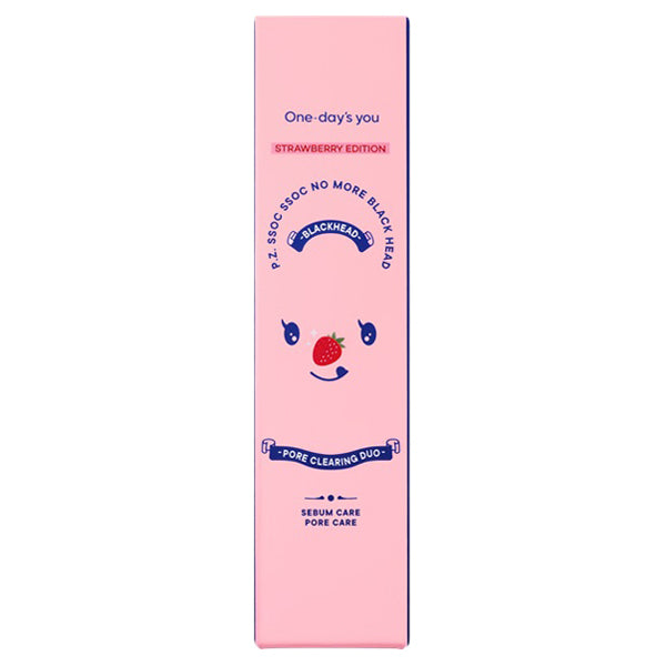 One Day's You Nose Peeling Set Strawberry Edition (100ml + 30 Sheets)