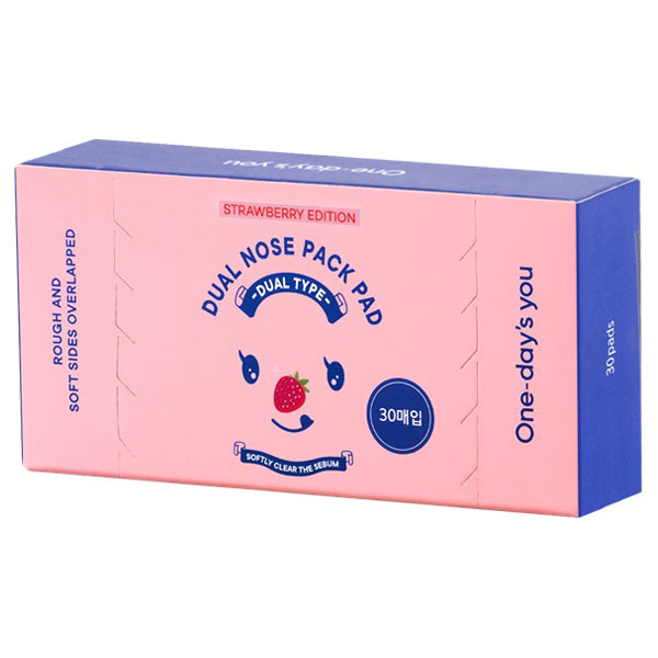 One Day's You Nose Peeling Set Strawberry Edition (100ml + 30 Sheets)