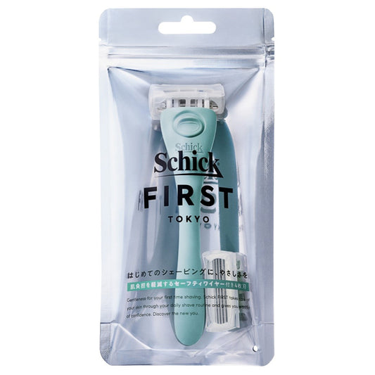 Schick First Shaving Holder (Mint Green)