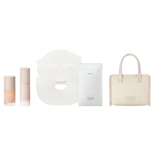 Lasting Gel Creamy Foundation Special Set, 30ml + 30g + 1 sheet (28ml) + 1 sheet