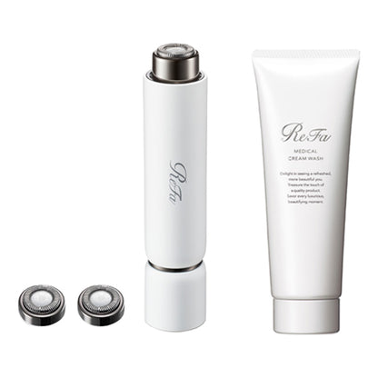 SKIM SHAVER set, Approx. 27 x 27 x 112mm, Approx. 20 x 20 x 7mm, Approx. 120g