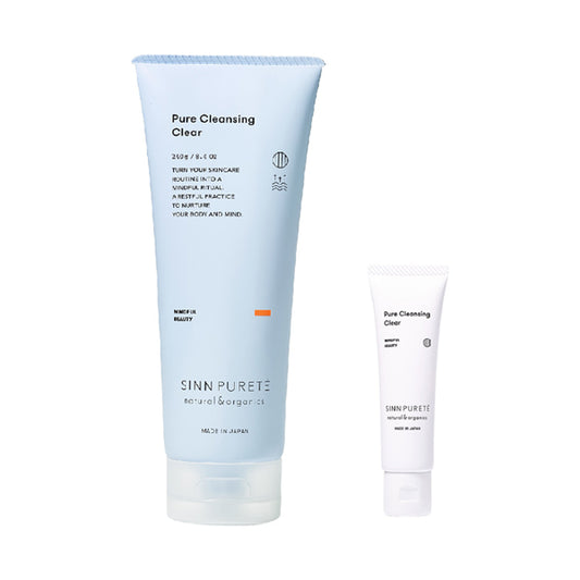 Sinn Purete' Pure Cleansing Clear a Large Size + Trial Size, 240g