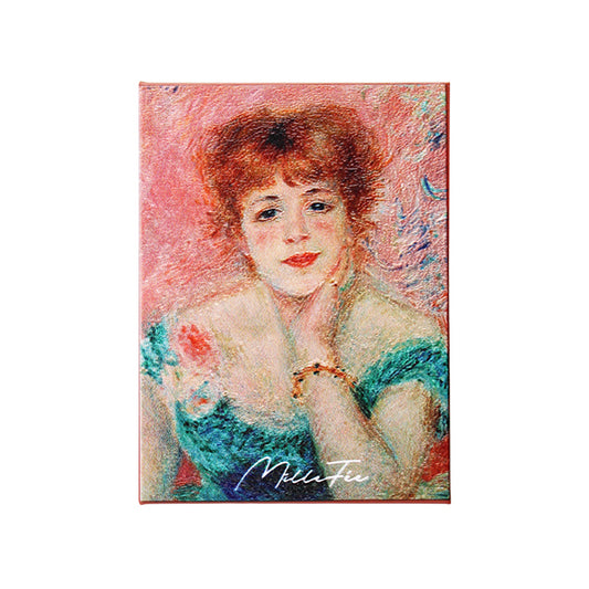 MilleFee Painting Eyeshadow Palette, 12 Portrait of Actress Jeanne Samary, 6g