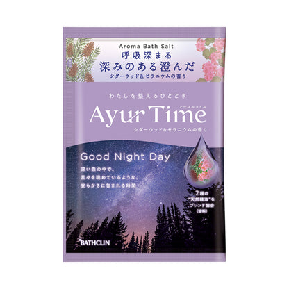 Ayur Time Good Night Day Bath Salt, 40g