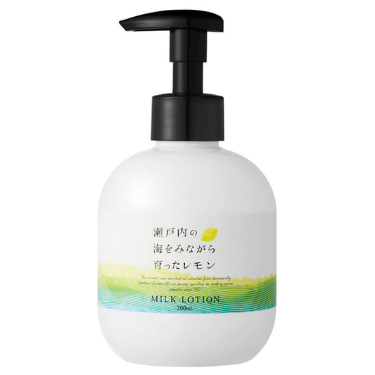 Setouchi Lemon Milk Lotion, 200ml