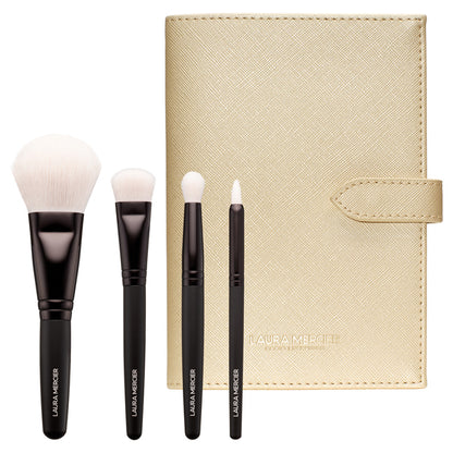 Laura Mercier Atelier Enchante Travel Brush Collection, 4 pieces