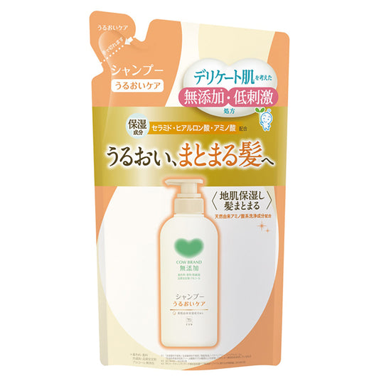 COW BRAND MUTENKA Shampoo Moisturizing Care, Refill, 360ml