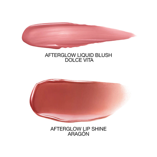 Mini Afterglow Liquid Blush & Lip Shine Duo, 3.2ml + 3.7ml