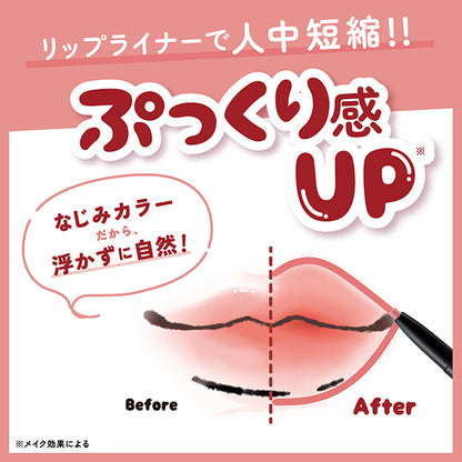 KISSME FERME Lip Liner N (02 Warm Red), 0.18g