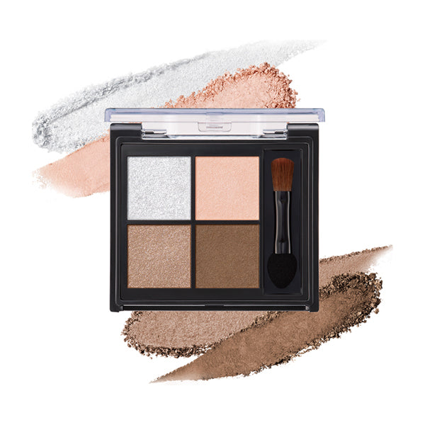 KISSME FERME Styling Eye Palette, 01 Maison Beige, 4.8g