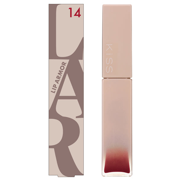 KiSS Lip Armor, 14 Strawberry Candy Black Tea, 5g
