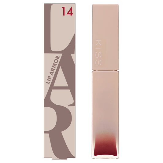 KiSS Lip Armor, 14 Strawberry Candy Black Tea, 5g