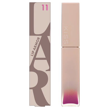 KiSS Lip Armor, 11 Formidable Frozen Mauve, 5g