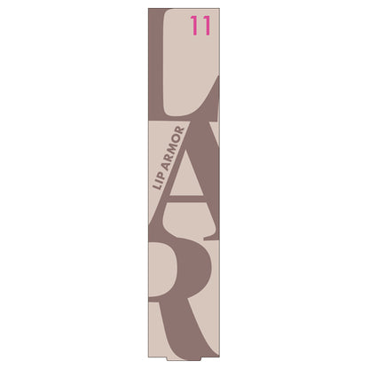 KiSS Lip Armor, 11 Formidable Frozen Mauve, 5g