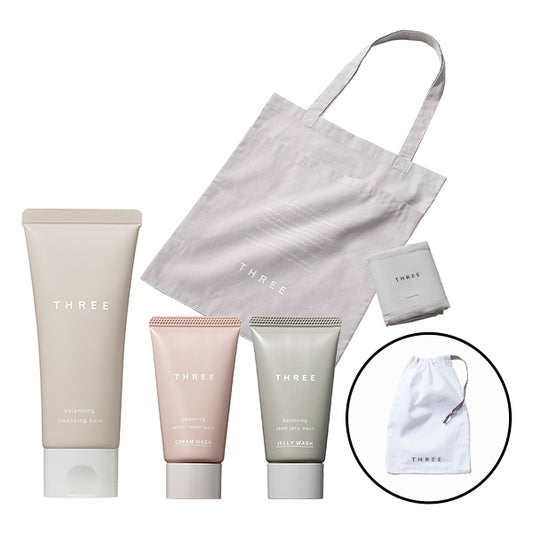 Balancing Cleansing Balm Tryout Kit, 90g+22g+22g