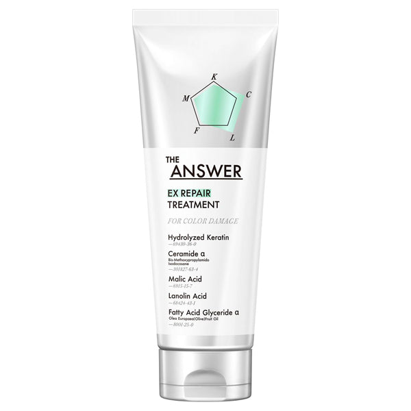 THE ANSWER EX Repair Treatment for Color Damage, 220g, Bergamot & Daphne scent