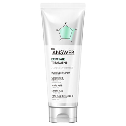 THE ANSWER EX Repair Treatment for Color Damage, 220g, Bergamot & Daphne scent