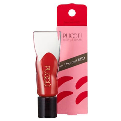 PUCCU Color Lip Serum (001 Beyond Red), 4g