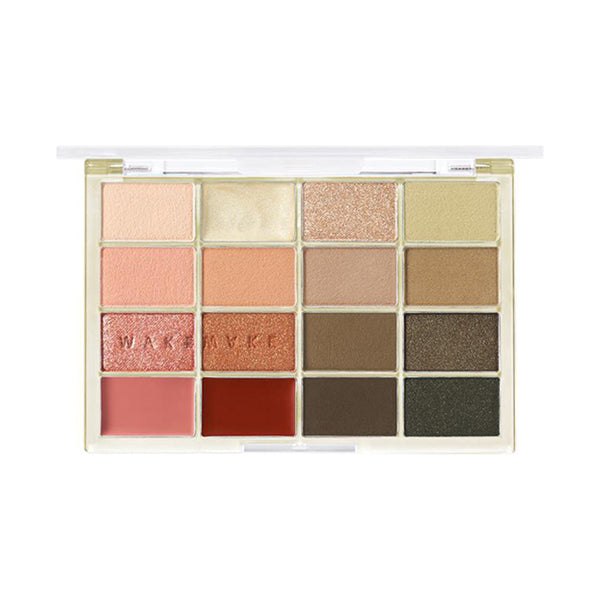 WAKEMAKE Soft Blurring Eye Palette, 22 Mellow Autumn Blurring, 14g