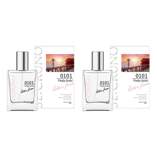 SE:CRUNO Eau de Cologne Vitaliefusi 0101 Set (Soap Scent), 30ml x 2