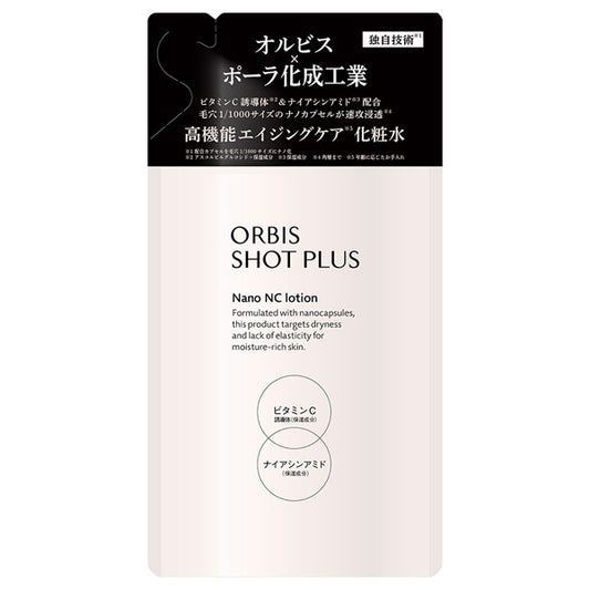 ORBIS Shot Plus Essence Lotion, Refill, 150ml, Fragrance-free