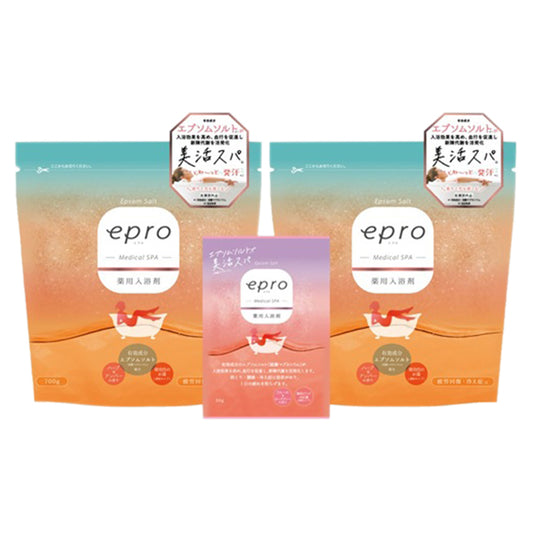 Epro Medicated Bath Essence Medical Spa Special Set, 700g