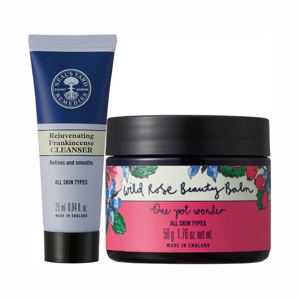 Vitamin Treasure Trove Wild Rose Beauty Balm Kit, 50g+25g