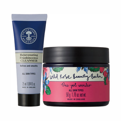 Vitamin Treasure Trove Wild Rose Beauty Balm Kit, 50g+25g