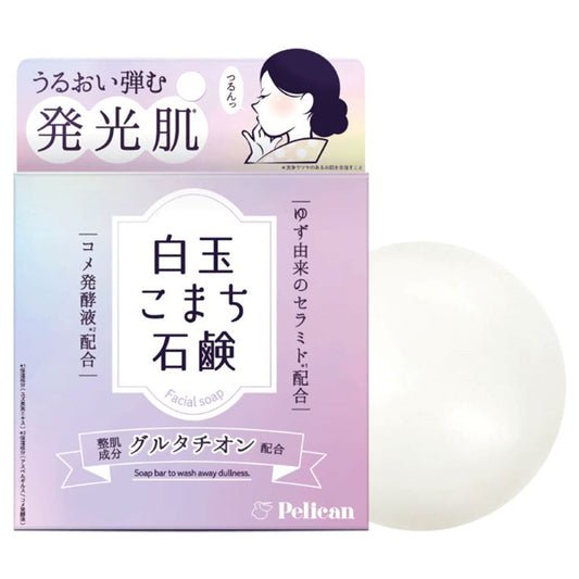 Mama Chapo Shiratama Komachi Soap, 80g (White Floral)