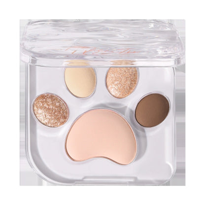 MilleFee Miao Paws Eyeshadow Palette, 07 Hitomi Shiri, 7g