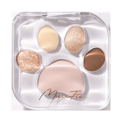 MilleFee Miao Paws Eyeshadow Palette, 07 Hitomi Shiri, 7g