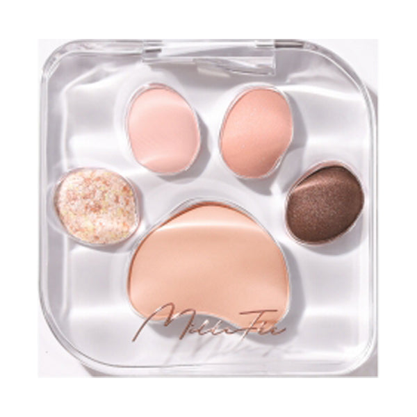 MilleFee Miao Paws Eyeshadow Palette, 05 Idol, 7g