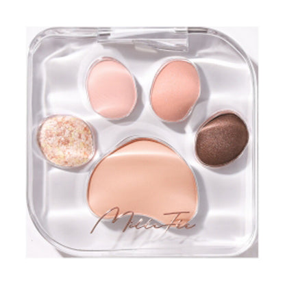 MilleFee Miao Paws Eyeshadow Palette, 05 Idol, 7g