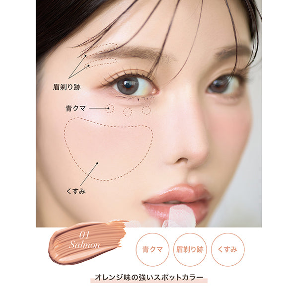 Pure Polish Concealer, 01 Salmon, 6.5g