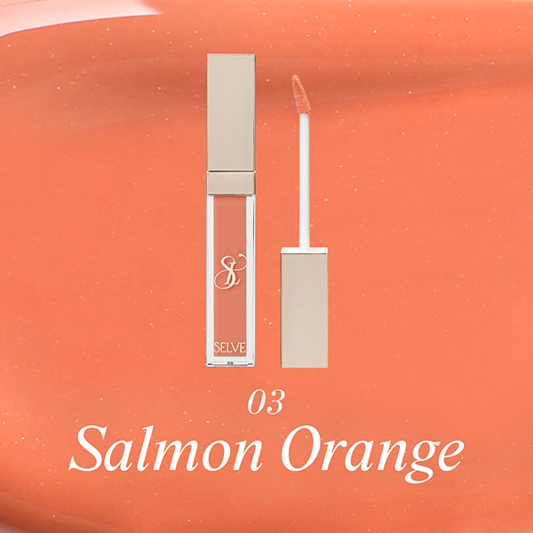 Glossy Lip Oil, 03 Salmon Orange, 7g