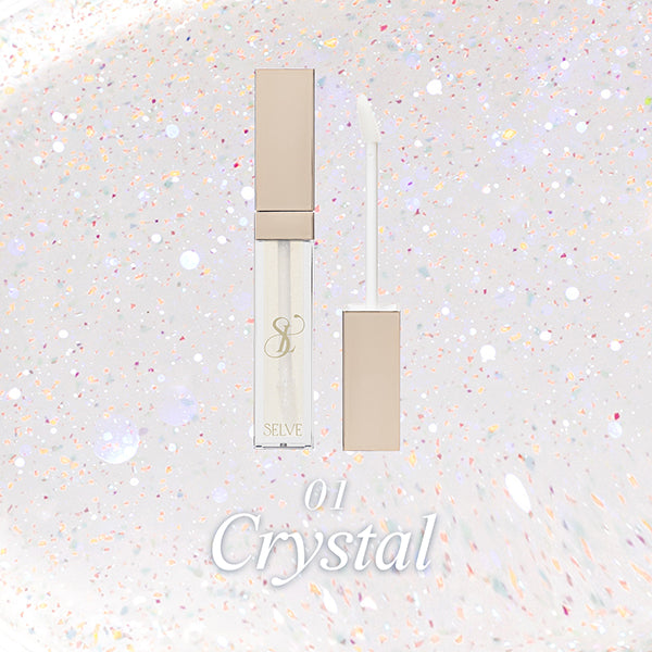 Glossy Lip Oil, 01 Crystal, 7g