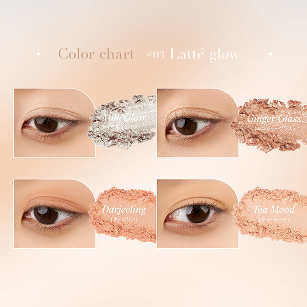 My Muse Palette, 03 Latte Glow, 8g